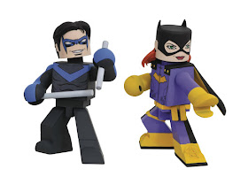 Free Comic Book Day 2018 Exclusive DC Comics Nightwing & Batgirl Vinimates Vinyl Figure 2 Pack by Diamond Select Toys