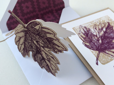 Leaf tag and card