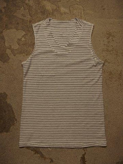 FWK by Engineered Garments "U Neck Top - St.Jersey"