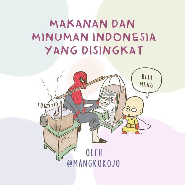 Makanan Dan Minuman Indonesia Yang Disingkat