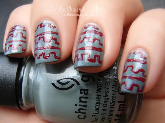 nails nailart nail art Spellbound mani manicure China Glaze On Safari Collection Adventure Red-y Elephant Walk polish nailpolish