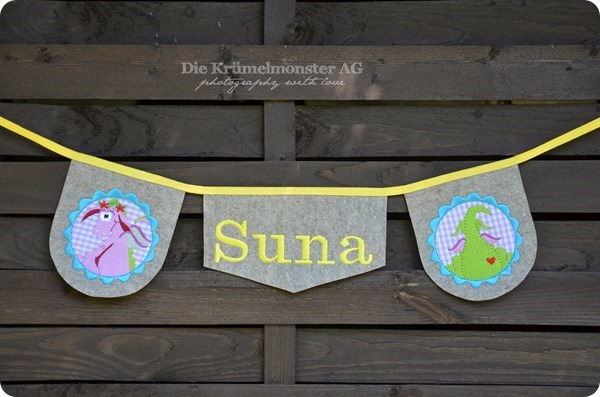 Drachenwimpelkette Suna