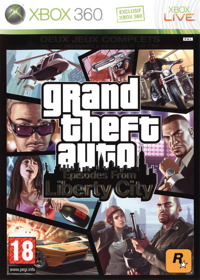 50a433 jaquette grand theft auto episodes from liberty city xbox 360 cover avant g GTA: Episodes from Liberty City   Xbox 360