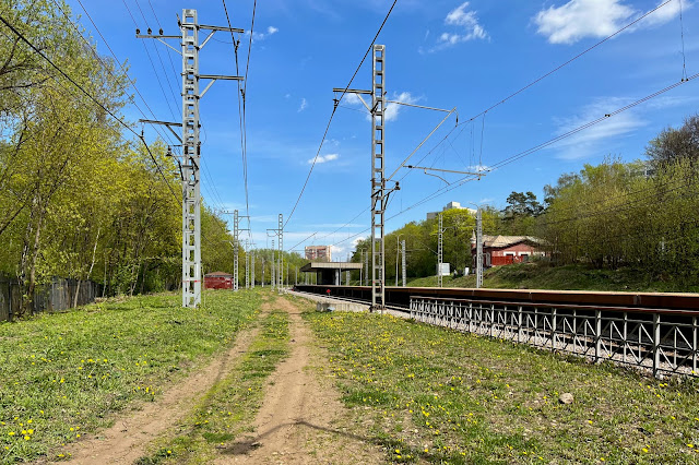 бывшая железнодорожная станция Покровское-Стрешнево