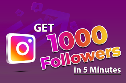 How to get 1k followers on Instagram in 5 minutes