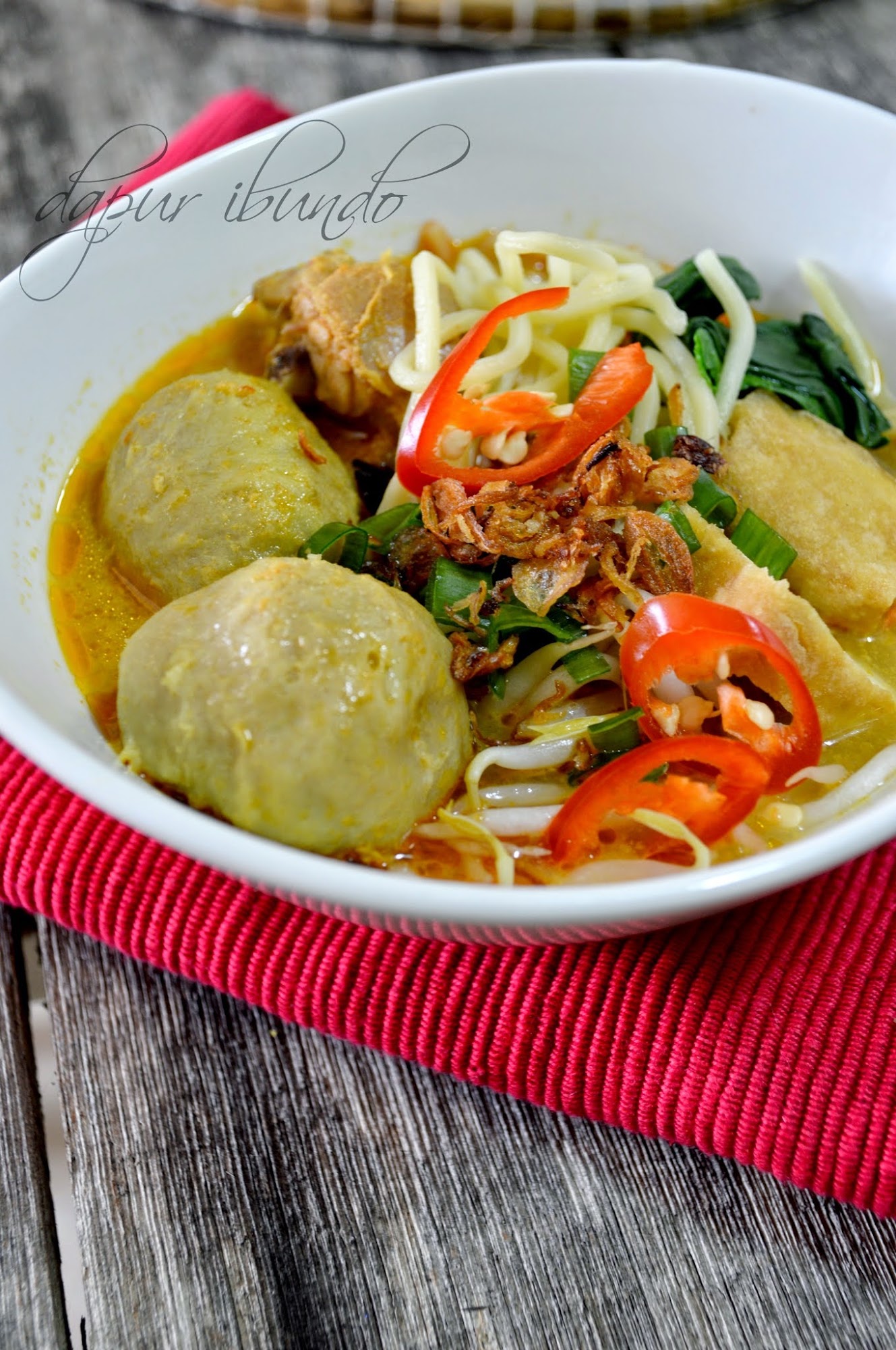 Resepi Mee Kari Bakso – Satu Resepi