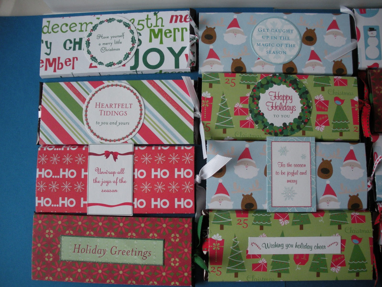 The Queen's Card Castle: Christmas Candy Bar Wrappers