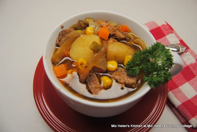 Brisket Soup at Miz Helen's Country Cottage