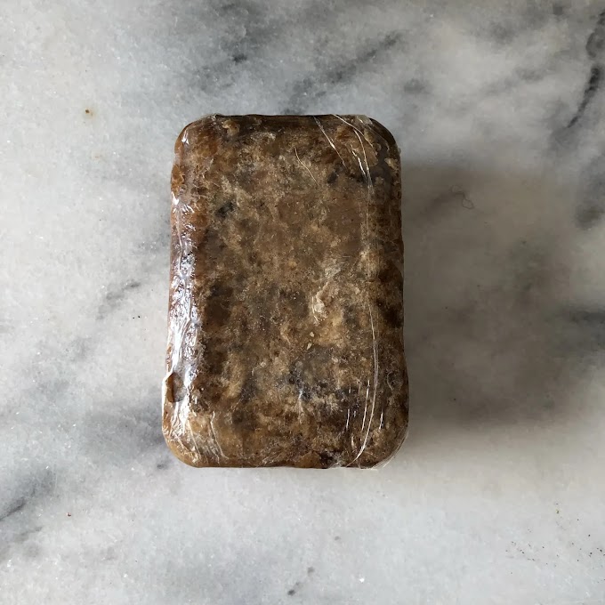 Raw African Black Soap