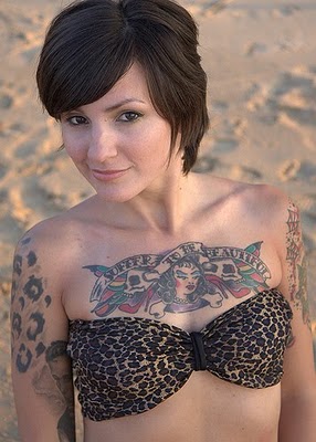 Tattooed Breasts for Girls