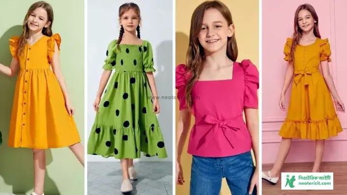 Kids Cotton Clothes Design - 10 Years Kids Clothes Design - Show 10 Years Girls Clothes Design - Girls clothes design - NeotericIT.com - Image no 2