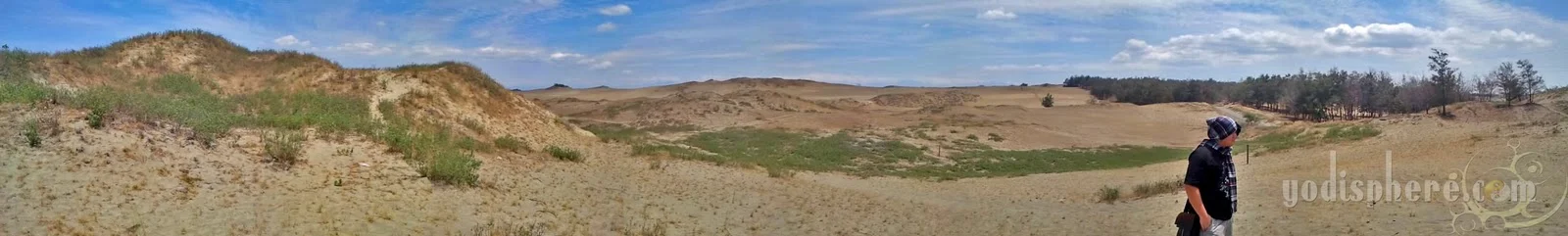 La Paz Sand Dunes in Ilocos