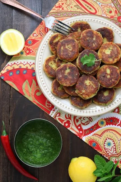 aloo tikki recipe with step by step photos and video