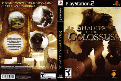 Shadow Of The Colossus PS2 DVD Capa