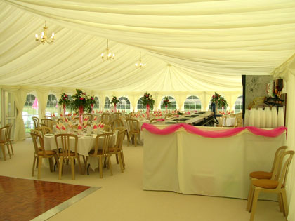 wedding marquee ideas