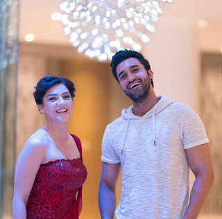 Mehreen Pirzada with Cute and Lovely Smile with her Brother