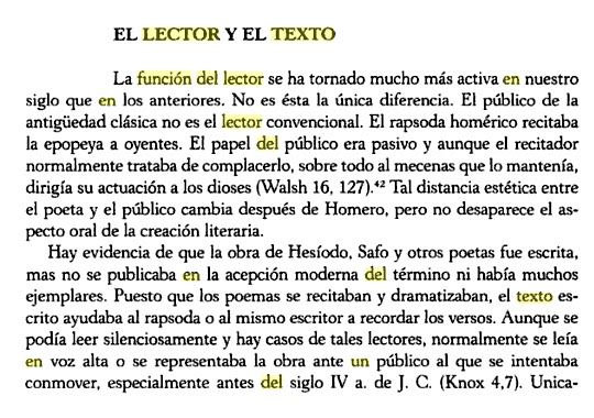 Lengua y Literatura El lector en un texto literario