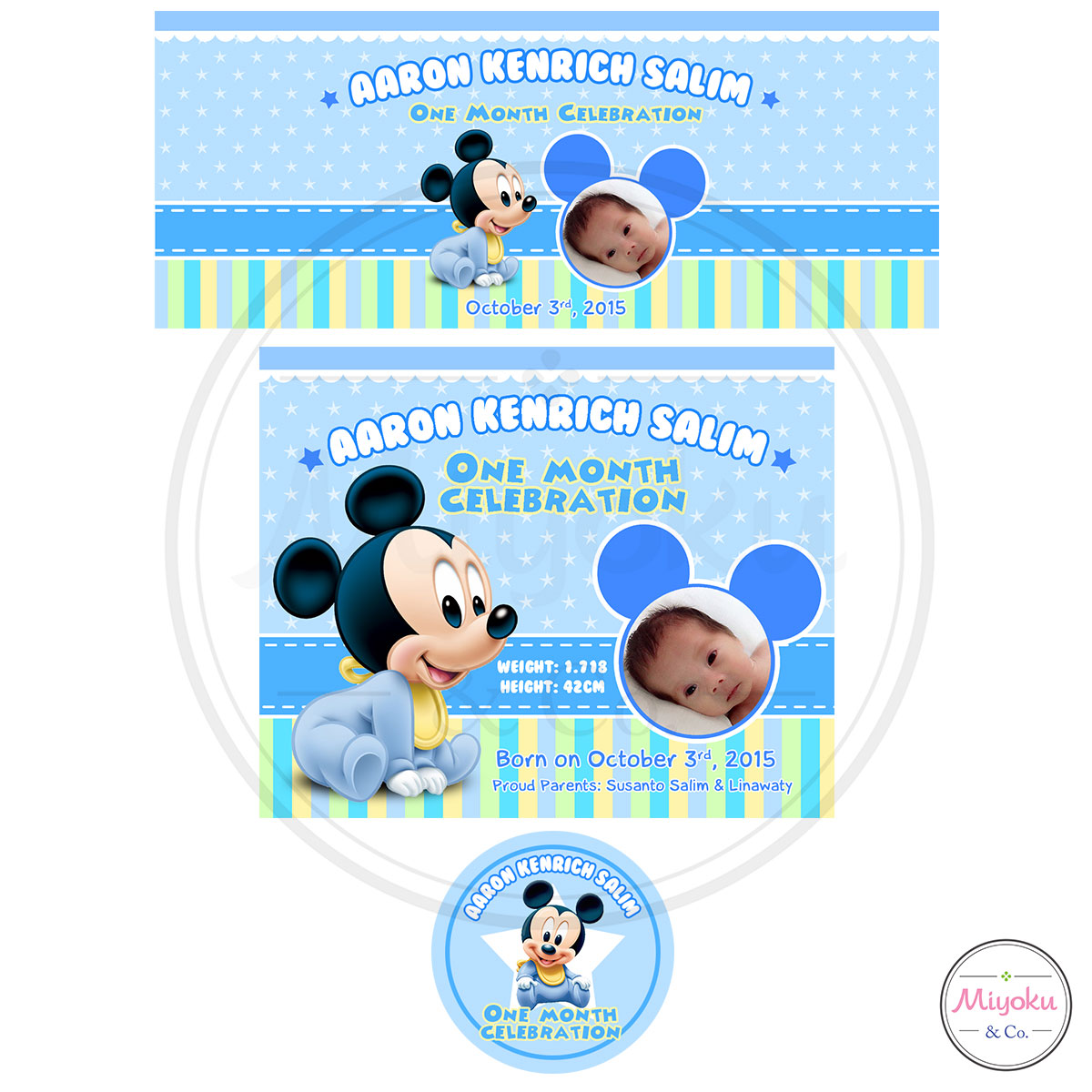 Miyoku: mickey  Personalized Souvenir Jakarta Barat