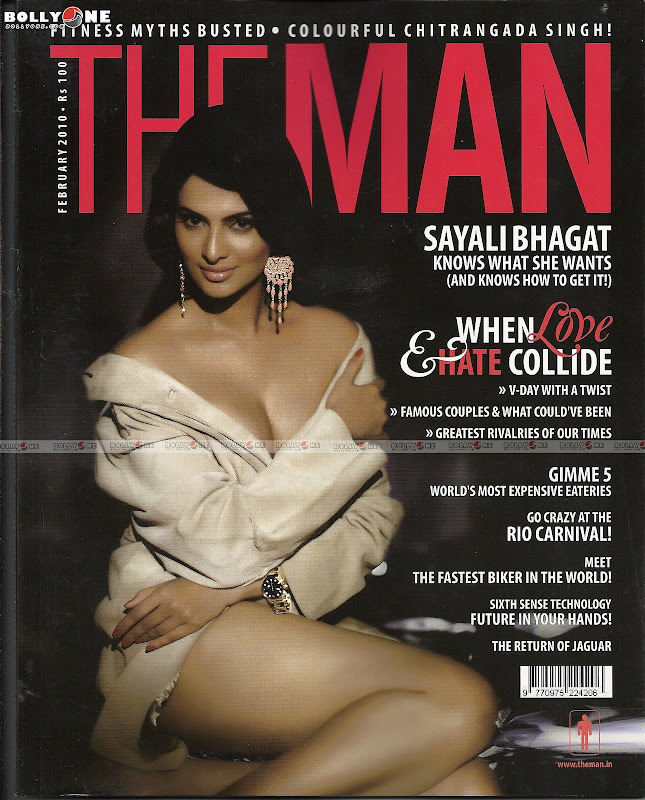 Sayali Bhagat The MAN Magazine February 2010 BIKINI Pics