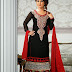 Hina Khan in Latest Pakistani Designer Long Salwar Kameez Clothes 2013
