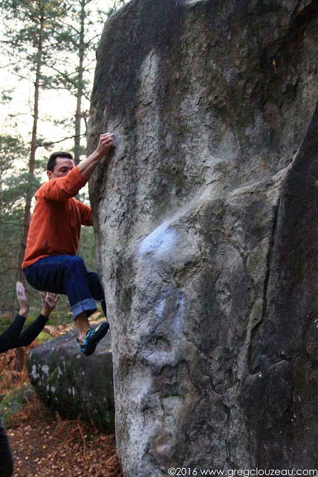 Ivan arque dans Clin d'œil, Apremont, Fontainebleau