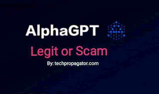 Is alphagpt legit, a scam, real or fake? Find out through this review