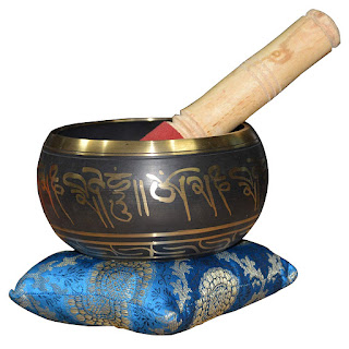 DronaCraft Tibetan Meditation Singing Bowl in Brass