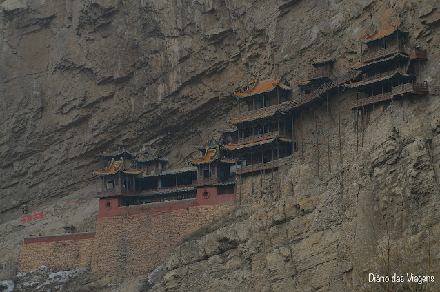 O que visitar em Datong, Mosteiro Suspenso, Roteiro China