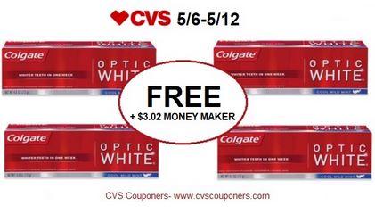 http://www.cvscouponers.com/2018/05/free-302-money-maker-for-colgate-optic.html