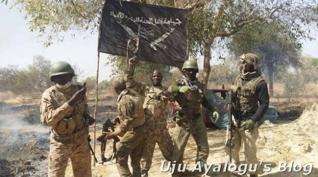 Buhari receives Boko Haram flag, silent on Shekau