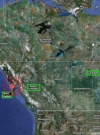 canada earthquake 1949 August 22