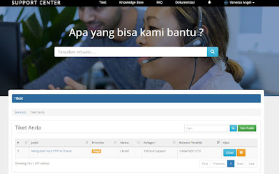 Support Center - Helpdesk & Ticketing System Codeigniter
