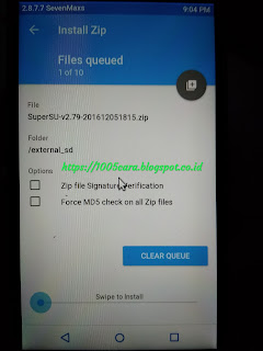 root dan pasang twrp custom recovery lenovo a6000 lollipop