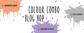 Colour Combo Blog hop Stampin Up
