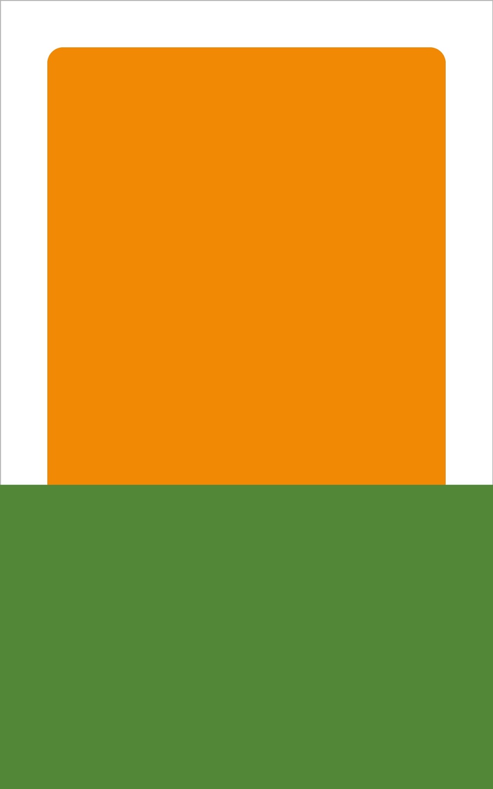 いーブックデザイン 電子書籍用表紙画像フリー素材 037 新書風デザイン オレンジ 帯あり