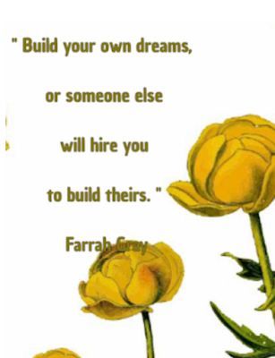 Quote of build your dream