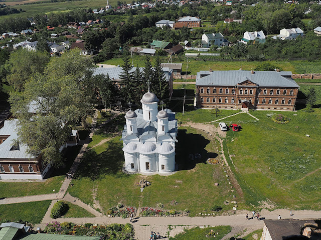 Суздаль, Ризоположенский монастырь - вид с колокольни