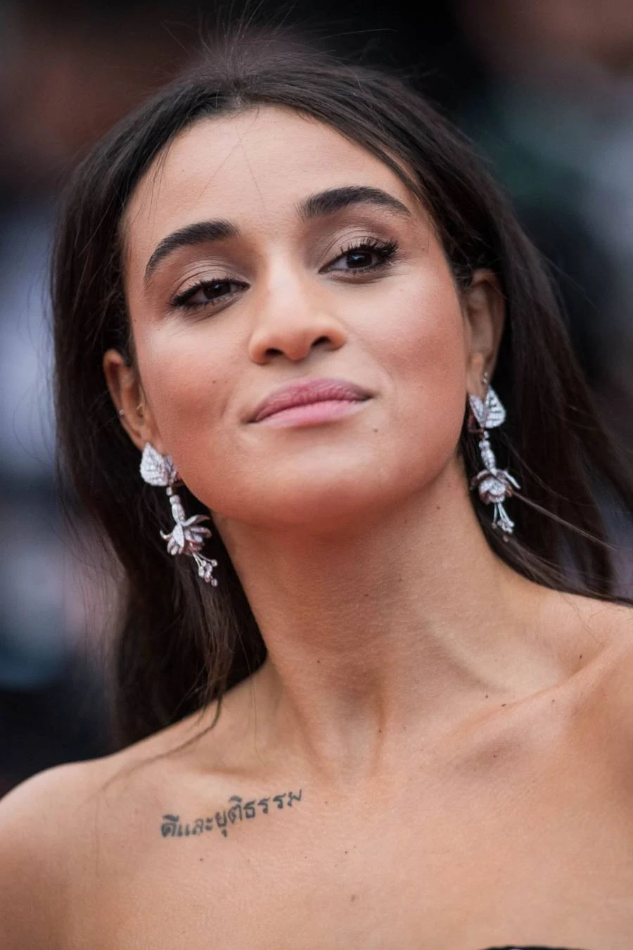 Belgian Model Camelia Jordana At Cannes Film Festival