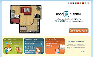 Página principal de floorplanner.com