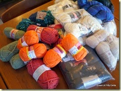 Stash o' yarn