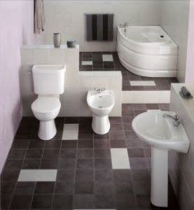 Bathroom Design on Bathrooms With Floorings