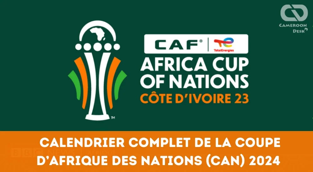 Calendrier complet de la Coupe d’Afrique des Nations (CAN) 2024 en PDF