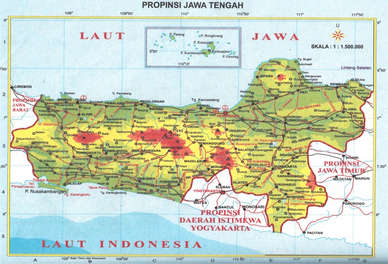  Nama Nama Sungai Di Jawa Tengah Atonaru Blog