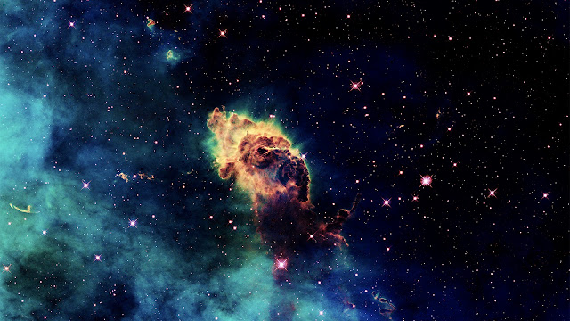 cool,blue,nebula