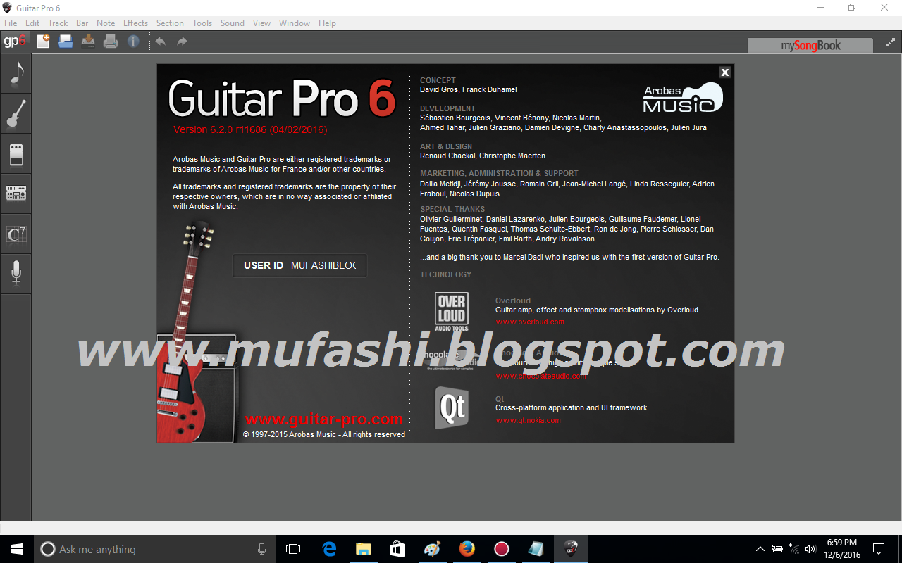 GUITAR PRO 6.2.0 R11686 FULL TERBARU ! | mufasi.com | Full ...
