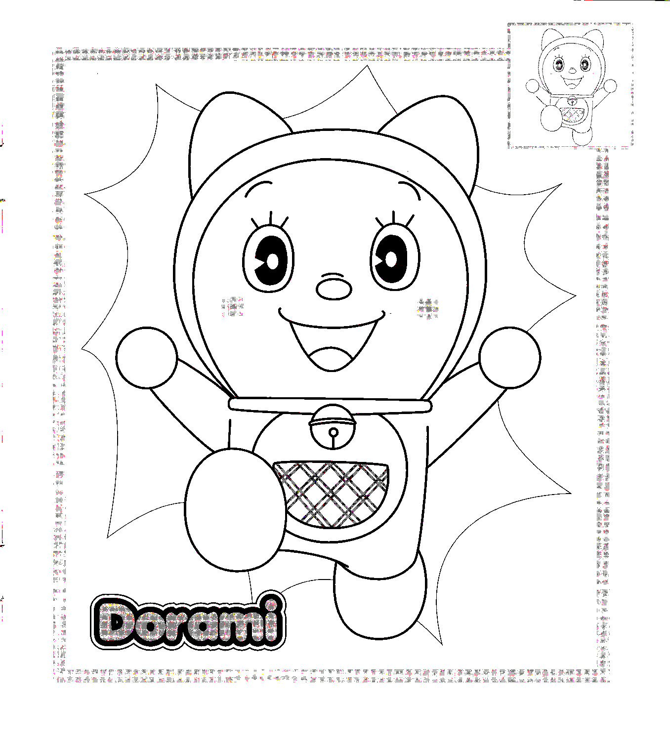Download Doraemon Coloring Pages | Minister Coloring