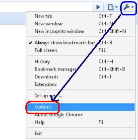 Pengaturan Google Chrome