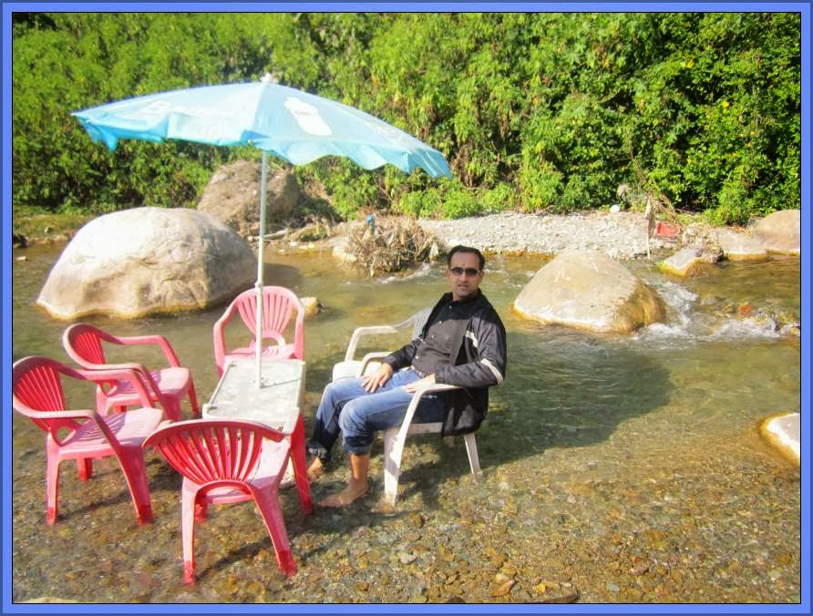 Deepak at Robber's Cave Dehradun