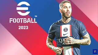 Download eFootball ISO 2023 PES PPSSPP PSG Edition Best Graphics HD Real Face Latest Transfer And New Kits