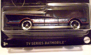 Close Up of Hot Wheels TV Series Batmobile 2021 Bats Card